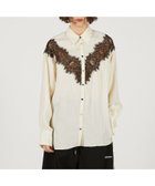 【プランク プロジェクト/PRANK PROJECT】のレースコンビシャツ / Lace Combination Dress 人気、トレンドファッション・服の通販 founy(ファニー) ファッション Fashion レディースファッション Fashion for Women トップス・カットソー Cut & Sew Tops シャツ・ブラウス・オフィスカジュアル Elegant Blouses & Button-Ups ワンピース Dresses フォーマル・パーティードレス・結婚式用ドレス Elegant & Casual Dresses エレガント 上品 Elegant シルク Silk, 100% Silk シンプル Simple, Minimal セットアップ Set-Up, Coordinated Outfit チェック Check, Plaid, Tartan デニム Denim, Jeans Material レース Lace, Lace Fabric 夏 Summer 春 Spring 無地 Plain, Solid Color thumbnail WHT|ID: prp329100004871880 ipo3291000000036324575