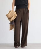 【プラージュ/Plage】の《追加》dull satin relax パンツ 人気、トレンドファッション・服の通販 founy(ファニー) ファッション Fashion レディースファッション Fashion for Women パンツ Pants & Trousers おすすめ Recommended / Our Picks エレガント 上品 Elegant キャミソール Camisole, Spaghetti Strap Top サテン Satin, Glossy Fabric セットアップ Set-Up, Coordinated Outfit ドレープ Drape, Draping Fabric thumbnail ブラウン|ID: prp329100004871883 ipo3291000000036324621