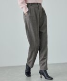 【ロペ/ROPE'】のウールレーヨンクラシック2タックパンツ(ヘリンボーン/グレンチェック)/セットアップ対応 人気、トレンドファッション・服の通販 founy(ファニー) ファッション Fashion レディースファッション Fashion for Women セットアップ Matching Sets レディースパンツ・ボトムス Pants & Trousers / Bottoms おすすめ Recommended / Our Picks ウォーム Warm Fabric ジャケット Jacket, Outerwear セットアップ Set-Up, Coordinated Outfit センター Center, Center Line チェック Check, Plaid, Tartan ポケット Pocket, Pocket Detail ビジネス 仕事 通勤 Business / Work / Commuting thumbnail ブラック系(02)|ID: prp329100004871884 ipo3291000000036324630