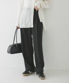 【アーバンリサーチ/URBAN RESEARCH】のダブルクロスキュプラパンツ 人気、トレンドファッション・服の通販 founy(ファニー) ファッション Fashion レディースファッション Fashion for Women パンツ Pants & Trousers キュプラ Cupro, Eco Fabric スウェット / スエット Sweatshirt, Sweatwear ストレート Straight, Straight Cut スラックス Slacks, Dress Pants センター Center, Center Line トレンド Trend, Trending Now 定番 Standard, Basic Item パターン Pattern, Design Print ベーシック Basic, Essential S/S・春夏 SS, Spring/Summer, Warm Season 夏 Summer ビジネス 仕事 通勤 Business / Work / Commuting 2026年 2026 thumbnail ブラック|ID: prp329100004871885 ipo3291000000036324644