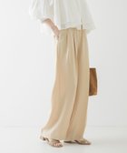 【アーバンリサーチ/URBAN RESEARCH】のダブルクロスキュプライージーパンツ 人気、トレンドファッション・服の通販 founy(ファニー) ファッション Fashion レディースファッション Fashion for Women パンツ Pants & Trousers キュプラ Cupro, Eco Fabric ギャザー Gathered, Ruffled フィット Fit, Slim Fit リラックス Relax, Relaxed Fit S/S・春夏 SS, Spring/Summer, Warm Season 日本製 Made In Japan 夏 Summer ビジネス 仕事 通勤 Business / Work / Commuting 2026年 2026 thumbnail ベージュ系その他|ID: prp329100004871889 ipo3291000000036324685