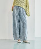 【レプシィム ローリーズファーム/LEPSIM LOWRYS FARM】のイージーコクーンデニムパンツ 人気、トレンドファッション・服の通販 founy(ファニー) ファッション Fashion レディースファッション Fashion for Women パンツ Pants & Trousers デニムパンツ・ジーンズ・美脚デニム Denim Jeans & Pants おすすめ Recommended / Our Picks スニーカー Sneakers, Trainers タンク Tank Top, Sleeveless Top デニム Denim, Jeans Material バランス Balance, Style Balance フロント Front, Front Design プリント Print, Printed Pattern thumbnail ライトブルー82|ID: prp329100004871891 ipo3291000000036324722