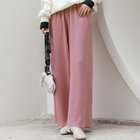 【メゾンドラティール/maison de LATIR】の形状記憶でシワしらず.セレモニー春プリーツリブワイドパンツ. ピンク(ポケットあり)|ID: prp329100004871893 ipo3291000000036324758