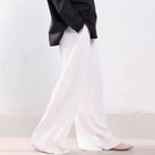 【メゾンドラティール/maison de LATIR】の形状記憶でシワしらず.セレモニー春プリーツリブワイドパンツ. ホワイト(ポケットあり)|ID: prp329100004871893 ipo3291000000036324768