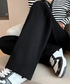 【ミニミニストア/miniministore】のスウェットパンツ レディースワイドパンツ ブラック|ID: prp329100004871894 ipo3291000000036324791