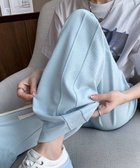 【ミニミニストア/miniministore】のスウェットパンツ レディースワイドパンツ ブルー|ID: prp329100004871894 ipo3291000000036324793