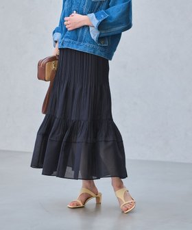 【ユナイテッドアローズ/UNITED ARROWS】のオーガンジー コンスト プリーツスカート 人気、トレンドファッション・服の通販 founy(ファニー) ファッション Fashion レディースファッション Fashion for Women スカート Skirts プリーツスカート / 上品フェミニンスタイル Pleated Skirts オーガンジー Organza Fabric シューズ Shoes, Footwear シンプル Simple, Minimal フラット Flat, Flat Shoes フレア Flare, Flared プリーツ Pleats, Pleated 冬 Winter / This Winter おすすめ Recommended / Our Picks |ID:prp329100004871900