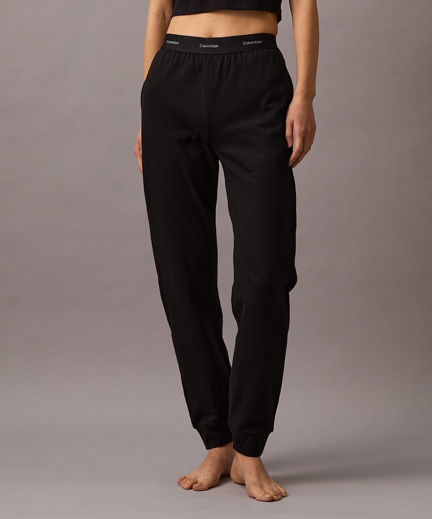 【カルバンクライン/Calvin Klein】の【公式ショップ】 カルバンクライン Icon Cotton フレンチテリー ジョガーパンツ Calvin Klein Underwear QS7271 インテリア・キッズ・メンズ・レディースファッション・服の通販 founy(ファニー) 　ファッション　Fashion　レディースファッション　Fashion for Women　パンツ　Pants & Trousers　下着・ランジェリー　Lingerie & Intimates　アンダーウェア・ベースインナー・肌着　Underwear / Base Layer / Undergarments　スポーツ　Sports, Activewear　スリーブ　Sleeve, Long Sleeve / Short Sleeve　ハイライズ　High Rise, High Waist　フレンチ　French, French Style　ヨガ　Yoga, Yoga Wear　ロング　Long, Long-Length　Black|ID: prp329100004871901 ipo3291000000036324922