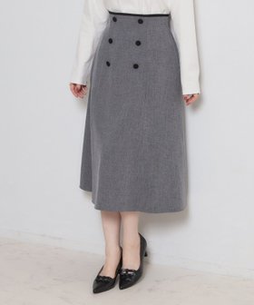 【クチュール ブローチ/Couture Brooch】の【洗える・通勤】リネンライク サマーツイード スカート 人気、トレンドファッション・服の通販 founy(ファニー) ファッション Fashion レディースファッション Fashion for Women スカート Skirts 春 Spring 洗える Machine Washable サマー Summer, Summer Style ジャケット Jacket, Outerwear スマート Smart, Elegant チェック Check, Plaid, Tartan ツイード Twill, Twill Weave パイピング Piping, Trim Design フェミニン Feminine, Girly フレア Flare, Flared フロント Front, Front Design ポケット Pocket, Pocket Detail おすすめ Recommended / Our Picks 夏 Summer ビジネス 仕事 通勤 Business / Work / Commuting 2026年 2026 |ID:prp329100004871905