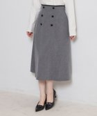 【クチュール ブローチ/Couture Brooch】の【洗える・通勤】リネンライク サマーツイード スカート 人気、トレンドファッション・服の通販 founy(ファニー) ファッション Fashion レディースファッション Fashion for Women スカート Skirts 春 Spring 洗える Machine Washable サマー Summer, Summer Style ジャケット Jacket, Outerwear スマート Smart, Elegant チェック Check, Plaid, Tartan ツイード Twill, Twill Weave パイピング Piping, Trim Design フェミニン Feminine, Girly フレア Flare, Flared フロント Front, Front Design ポケット Pocket, Pocket Detail おすすめ Recommended / Our Picks 夏 Summer ビジネス 仕事 通勤 Business / Work / Commuting 2026年 2026 thumbnail チャコールグレー|ID: prp329100004871905 ipo3291000000036324946