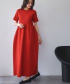 【その他のブランド/Other】の半袖コクーンニットワンピース ロングワンピース 人気、トレンドファッション・服の通販 founy(ファニー) ファッション Fashion レディースファッション Fashion for Women ワンピース Dresses ニットワンピース Knit Dresses オレンジ Orange ギャザー Gathered, Ruffled 半袖 Short Sleeve, Half Sleeve リラックス Relax, Relaxed Fit ロング Long, Long-Length 再入荷 Restock / Back in Stock エレガント 上品 Elegant thumbnail OR|ID: prp329100004871918 ipo3291000000036325040