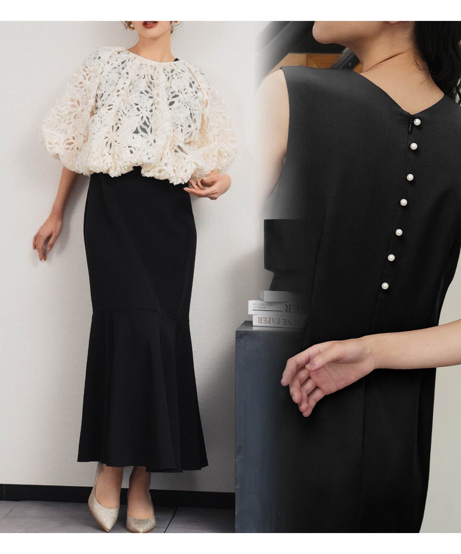 【その他のブランド/Other】のコード刺繍バルーンボレロ マーメイド 結婚式 ワンピース パーティードレス インテリア・キッズ・メンズ・レディースファッション・服の通販 founy(ファニー) ファッション Fashion レディースファッション Fashion for Women アウター Coat / Outerwear Collection ボレロ・ショート丈ジャケット / ドレス羽織りに Boleros & Short Jackets ワンピース Dresses フォーマル・パーティードレス・結婚式用ドレス Elegant & Casual Dresses エレガント 上品 Elegant オケージョン Occasion Wear ストレッチ Stretch, Stretchy Fabric ダブル Double, Double-Breasted チュール Tulip, Tulip Motif ドレス Dress, One-Piece バルーン Balloon, Balloon Silhouette パール Pearl, Pearl Accent ボレロ Bolero, Short Cardigan マーメイド Mermaid, Fishtail Silhouette 再入荷 Restock / Back in Stock おすすめ Recommended / Our Picks 結婚式 Wedding 披露宴 Wedding Reception 二次会 After Party IVBK|ID: prp329100004871919 ipo3291000000036325044