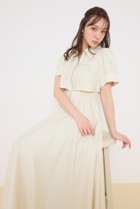 【リエンダ/rienda】のバストディティールフレアワンピース 人気、トレンドファッション・服の通販 founy(ファニー) ファッション Fashion レディースファッション Fashion for Women ワンピース Dresses おすすめ Recommended / Our Picks シェイプ Shape, Slim Fit シャーリング Shirring, Ruched フィット Fit, Slim Fit ポケット Pocket, Pocket Detail ミュール Mule, Backless Shoes 再入荷 Restock / Back in Stock thumbnail L/YEL1|ID: prp329100004871922 ipo3291000000036325075