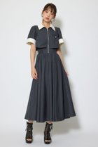 【リエンダ/rienda】のバストディティールフレアワンピース 人気、トレンドファッション・服の通販 founy(ファニー) ファッション Fashion レディースファッション Fashion for Women ワンピース Dresses おすすめ Recommended / Our Picks シェイプ Shape, Slim Fit シャーリング Shirring, Ruched フィット Fit, Slim Fit ポケット Pocket, Pocket Detail ミュール Mule, Backless Shoes 再入荷 Restock / Back in Stock thumbnail GRY|ID: prp329100004871922 ipo3291000000036325076