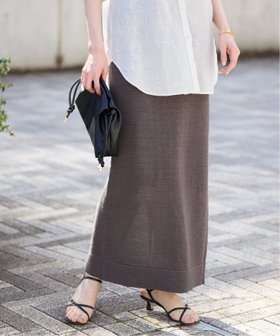 【スローブ イエナ/SLOBE IENA】の《追加 》テープヤーンニットスカート 人気、トレンドファッション・服の通販 founy(ファニー) ファッション Fashion レディースファッション Fashion for Women スカート Skirts カーディガン Cardigan, Knitwear サンダル Sandals, Summer Shoes セットアップ Set-Up, Coordinated Outfit バランス Balance, Style Balance リラックス Relax, Relaxed Fit 楽ちん Easy Fit, Comfortable おすすめ Recommended / Our Picks 夏 Summer 2026年 2026 |ID:prp329100004871927