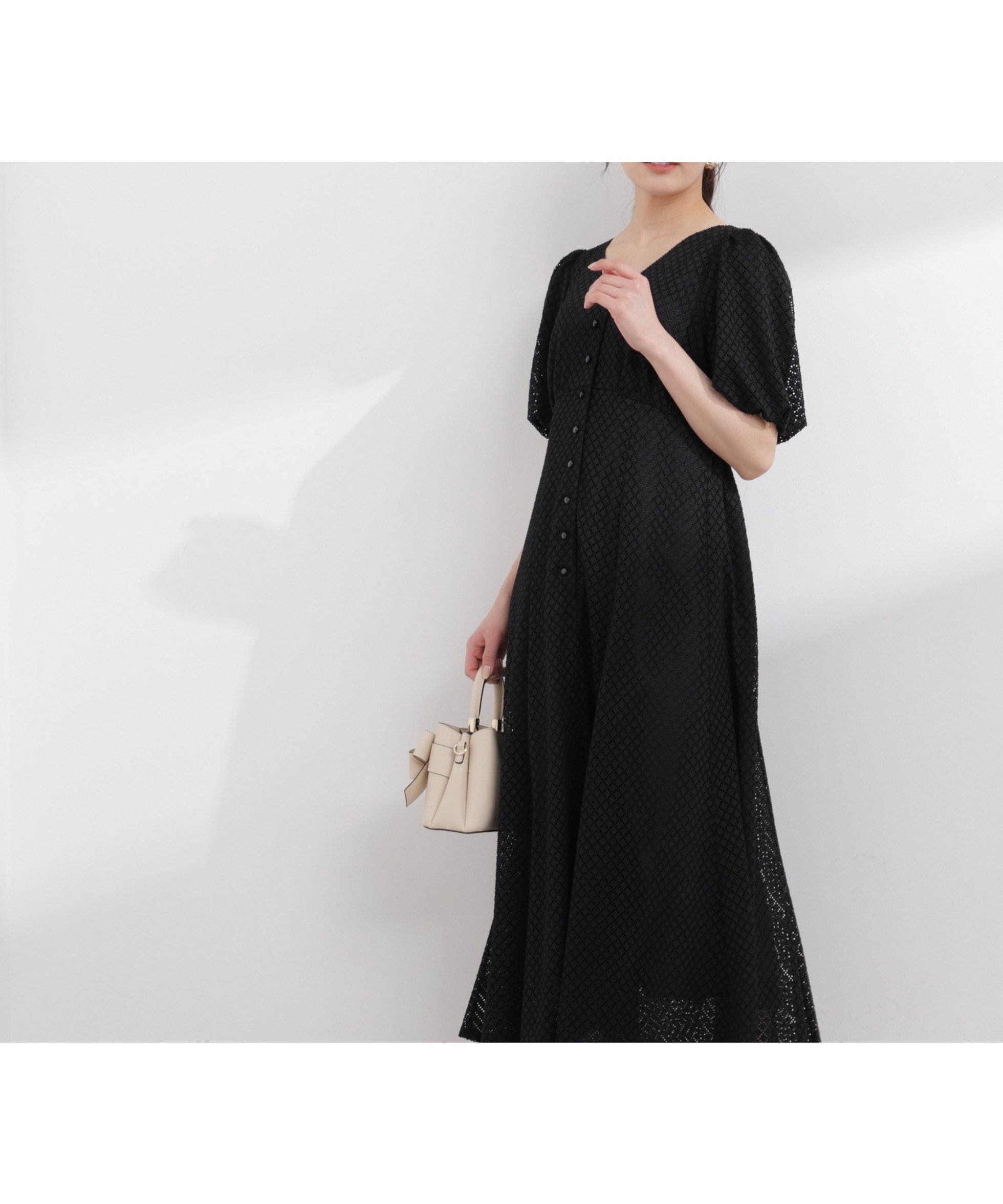 【プロポーション ボディドレッシング/PROPORTION BODY DRESSING】のパフスリーブフロント釦ワンピース 人気、トレンドファッション・服の通販 founy(ファニー) ファッション Fashion レディースファッション Fashion for Women ワンピース Dresses デコルテ Décolleté, Neckline フィット Fit, Slim Fit フェミニン Feminine, Girly フレア Flare, Flared ベーシック Basic, Essential other-1|ID: prp329100004871939 ipo3291000000036325151