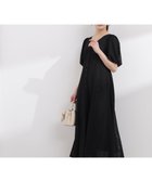 【プロポーション ボディドレッシング/PROPORTION BODY DRESSING】のパフスリーブフロント釦ワンピース 人気、トレンドファッション・服の通販 founy(ファニー) ファッション Fashion レディースファッション Fashion for Women ワンピース Dresses デコルテ Décolleté, Neckline フィット Fit, Slim Fit フェミニン Feminine, Girly フレア Flare, Flared ベーシック Basic, Essential thumbnail ブラック|ID: prp329100004871939 ipo3291000000036325152