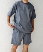 【シップス/SHIPS / MEN】の【WEB限定】SHIPS any ワッシャーナイロン スピンドル Tシャツ+イージーショーツ セットアップ チャコールグレー|ID: prp329100004872091 ipo3291000000036448987
