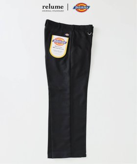 【ジャーナルスタンダード レリューム/JOURNAL STANDARD relume / MEN】の《追加 》Dickies / ディッキーズ 別注 ピンタック ワイドスラックス 人気、トレンドファッション・服の通販 founy(ファニー) ファッション Fashion メンズファッション Fashion for Men ストレート Straight, Straight Cut スラックス Slacks, Dress Pants センター Center, Center Line テーパード Tapered, Tapered Pants ドレープ Drape, Draping Fabric なめらか Smooth, Silky Texture フィット Fit, Slim Fit フロント Front, Front Design 別注 Limited Edition, Custom Order リラックス Relax, Relaxed Fit ループ Loop, Loop Knit ワイド Wide, Wide Fit ワーク Workwear, Utility Style エレガント 上品 Elegant |ID:prp329100004872092