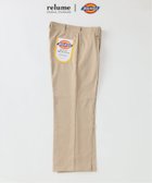 【ジャーナルスタンダード レリューム/JOURNAL STANDARD relume / MEN】の《追加 》Dickies / ディッキーズ 別注 ピンタック ワイドスラックス 人気、トレンドファッション・服の通販 founy(ファニー) ファッション Fashion メンズファッション Fashion for Men ストレート Straight, Straight Cut スラックス Slacks, Dress Pants センター Center, Center Line テーパード Tapered, Tapered Pants ドレープ Drape, Draping Fabric なめらか Smooth, Silky Texture フィット Fit, Slim Fit フロント Front, Front Design 別注 Limited Edition, Custom Order リラックス Relax, Relaxed Fit ループ Loop, Loop Knit ワイド Wide, Wide Fit ワーク Workwear, Utility Style エレガント 上品 Elegant thumbnail ベージュ|ID: prp329100004872092 ipo3291000000036330171