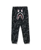 【アベイシングエイプ/A BATHING APE / MEN】のCOLOR CAMO SHARK SWEAT PANTS 人気、トレンドファッション・服の通販 founy(ファニー) ファッション Fashion メンズファッション Fashion for Men ボトムス Bottoms フィット Fit, Slim Fit フロント Front, Front Design プリント Print, Printed Pattern モチーフ Motif, Design Theme thumbnail BLACK|ID: prp329100004872111 ipo3291000000036330702