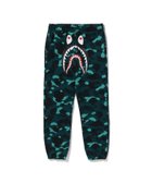 【アベイシングエイプ/A BATHING APE / MEN】のCOLOR CAMO SHARK SWEAT PANTS 人気、トレンドファッション・服の通販 founy(ファニー) ファッション Fashion メンズファッション Fashion for Men ボトムス Bottoms フィット Fit, Slim Fit フロント Front, Front Design プリント Print, Printed Pattern モチーフ Motif, Design Theme thumbnail GREEN|ID: prp329100004872111 ipo3291000000036330705