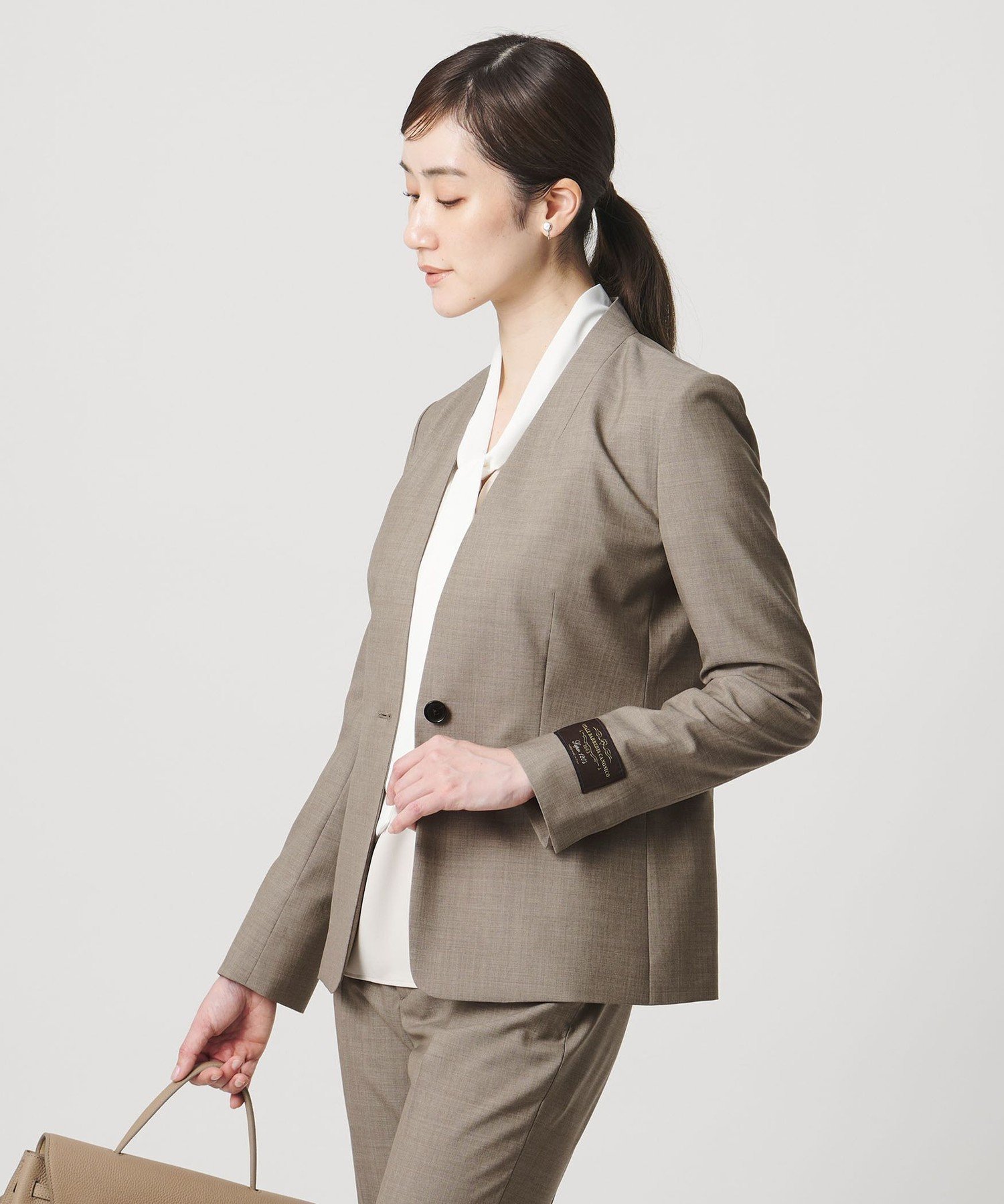 【ユナイテッドアローズ/UNITED ARROWS】のVitale Barberis Canonico ノーラペルジャケット 26SS 人気、トレンドファッション・服の通販 founy(ファニー) ファッション Fashion レディースファッション Fashion for Women アウター Coat / Outerwear Collection レディースジャケット・軽アウター Jackets イタリア Italy シェイプ Shape, Slim Fit ジャケット Jacket, Outerwear セットアップ Set-Up, Coordinated Outfit フロント Front, Front Design おすすめ Recommended / Our Picks 夏 Summer エレガント 上品 Elegant 2026年 2026 other-1|ID: prp329100004872154 ipo3291000000036331399