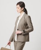 【ユナイテッドアローズ/UNITED ARROWS】のVitale Barberis Canonico ノーラペルジャケット 26SS 人気、トレンドファッション・服の通販 founy(ファニー) ファッション Fashion レディースファッション Fashion for Women アウター Coat / Outerwear Collection レディースジャケット・軽アウター Jackets イタリア Italy シェイプ Shape, Slim Fit ジャケット Jacket, Outerwear セットアップ Set-Up, Coordinated Outfit フロント Front, Front Design おすすめ Recommended / Our Picks 夏 Summer エレガント 上品 Elegant 2026年 2026 thumbnail MOCA|ID: prp329100004872154 ipo3291000000036331401