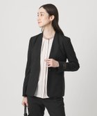 【ユナイテッドアローズ/UNITED ARROWS】のVitale Barberis Canonico ノーラペルジャケット 26SS 人気、トレンドファッション・服の通販 founy(ファニー) ファッション Fashion レディースファッション Fashion for Women アウター Coat / Outerwear Collection レディースジャケット・軽アウター Jackets イタリア Italy シェイプ Shape, Slim Fit ジャケット Jacket, Outerwear セットアップ Set-Up, Coordinated Outfit フロント Front, Front Design おすすめ Recommended / Our Picks 夏 Summer エレガント 上品 Elegant 2026年 2026 thumbnail BLACK|ID: prp329100004872154 ipo3291000000036331404