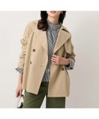 【アンタイトル/UNTITLED】の【定番人気/はっ水/洗える】タスランショートトレンチコート 人気、トレンドファッション・服の通販 founy(ファニー) ファッション Fashion レディースファッション Fashion for Women アウター Coat / Outerwear Collection コート・ロングコート・ピーコート Long Coats, Peacoats & More トレンチコート / 春秋の定番アウター Trench Coats 洗える Machine Washable クラシック Classic, Timeless Style 軽量 Lightweight, Ultra Light ショート Short, Short Length ストレッチ Stretch, Stretchy Fabric スマート Smart, Elegant デニム Denim, Jeans Material トレンチ Trench, Trench Coat 定番 Standard, Basic Item 人気 Popular, Best Seller フラップ Flap, Flap Pocket ポケット Pocket, Pocket Detail おすすめ Recommended / Our Picks thumbnail ベージュ|ID: prp329100004872155 ipo3291000000036331436