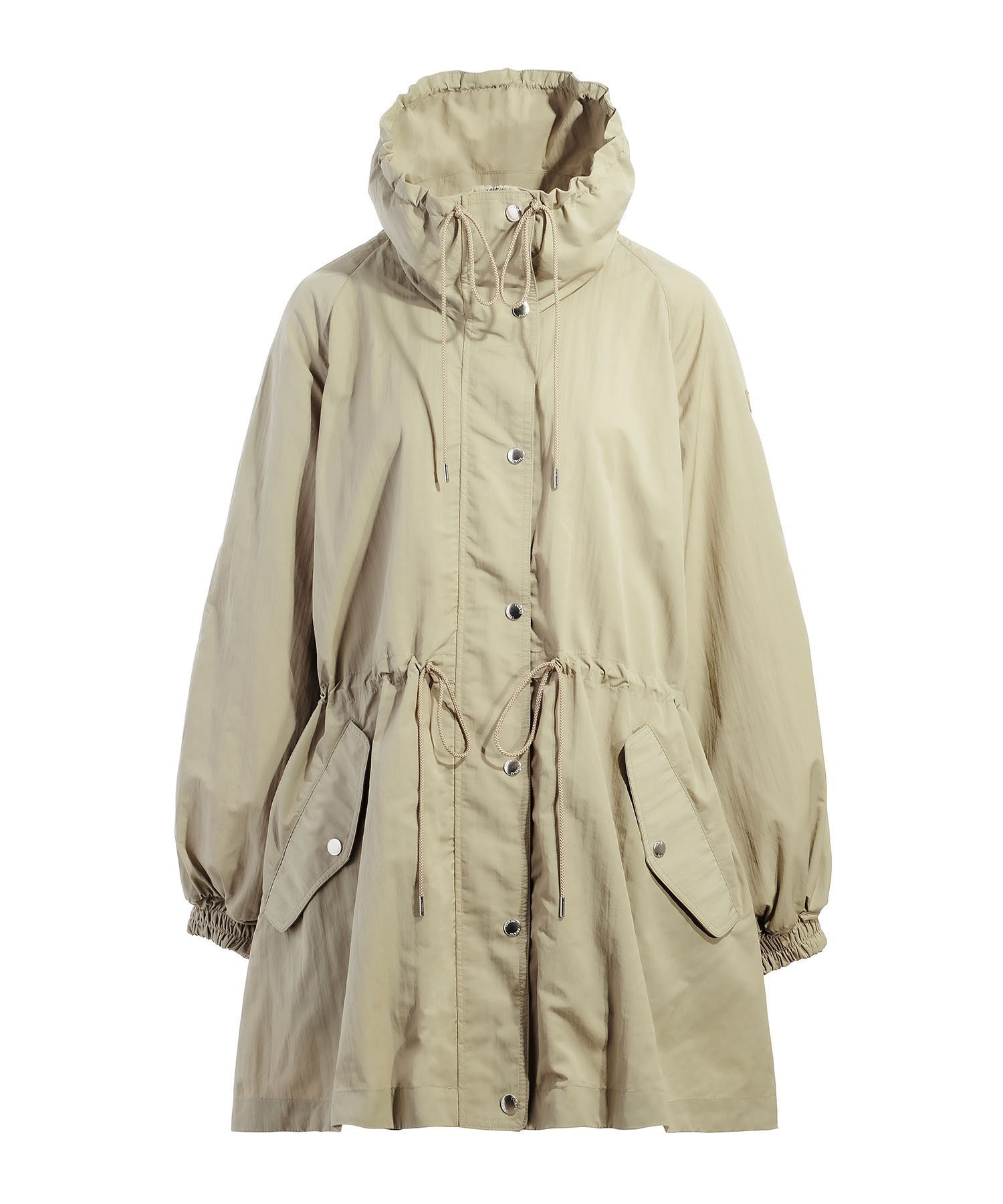 【タトラス コンセプトストア/TATRAS CONCEPT STORE】の【TATRAS 直営店】OLVONA オルヴォナ / コート インテリア・キッズ・メンズ・レディースファッション・服の通販 founy(ファニー) ファッション Fashion レディースファッション Fashion for Women アウター Coat / Outerwear Collection コート・ロングコート・ピーコート Long Coats, Peacoats & More イタリア Italy ドローコード Drawcord, Drawstring Cord ロング Long, Long-Length BEIGE|ID: prp329100004872156 ipo3291000000036331453