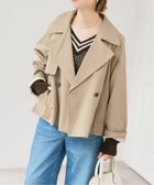 【スピック&スパン/Spick & Span】の《追加2》ソフトツイルショートトレンチコート 人気、トレンドファッション・服の通販 founy(ファニー) ファッション Fashion レディースファッション Fashion for Women アウター Coat / Outerwear Collection コート・ロングコート・ピーコート Long Coats, Peacoats & More トレンチコート / 春秋の定番アウター Trench Coats 今季 This Season, Current Season ショート Short, Short Length スマート Smart, Elegant ツイル Twist, Twisted Detail トレンチ Trench, Trench Coat 人気 Popular, Best Seller バランス Balance, Style Balance リラックス Relax, Relaxed Fit ワイド Wide, Wide Fit おすすめ Recommended / Our Picks thumbnail ベージュ|ID: prp329100004872159 ipo3291000000036331621