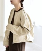 【シップス フォー ウィメン/SHIPS】のquaranciel 洗濯機可能 ダンボール 裏起毛 ノーカラー コクーン ショート ブルゾン 人気、トレンドファッション・服の通販 founy(ファニー) ファッション Fashion レディースファッション Fashion for Women アウター Coat / Outerwear Collection ブルゾンジャケット・スポーティアウター Blouson Jackets 洗える Machine Washable コクーン Cocoon, Cocoon Silhouette コンパクト Compact, Small Size ショート Short, Short Length バランス Balance, Style Balance フラップ Flap, Flap Pocket フロント Front, Front Design ブルゾン Blouson, Bomber Jacket ボトム Bottoms, Lower Wear ポケット Pocket, Pocket Detail ワイド Wide, Wide Fit おすすめ Recommended / Our Picks 2025年 2025 2025-2026秋冬・A/W Autumn/Winter 2025–26 AW25–26 thumbnail ベージュ|ID: prp329100004872169 ipo3291000000036331876