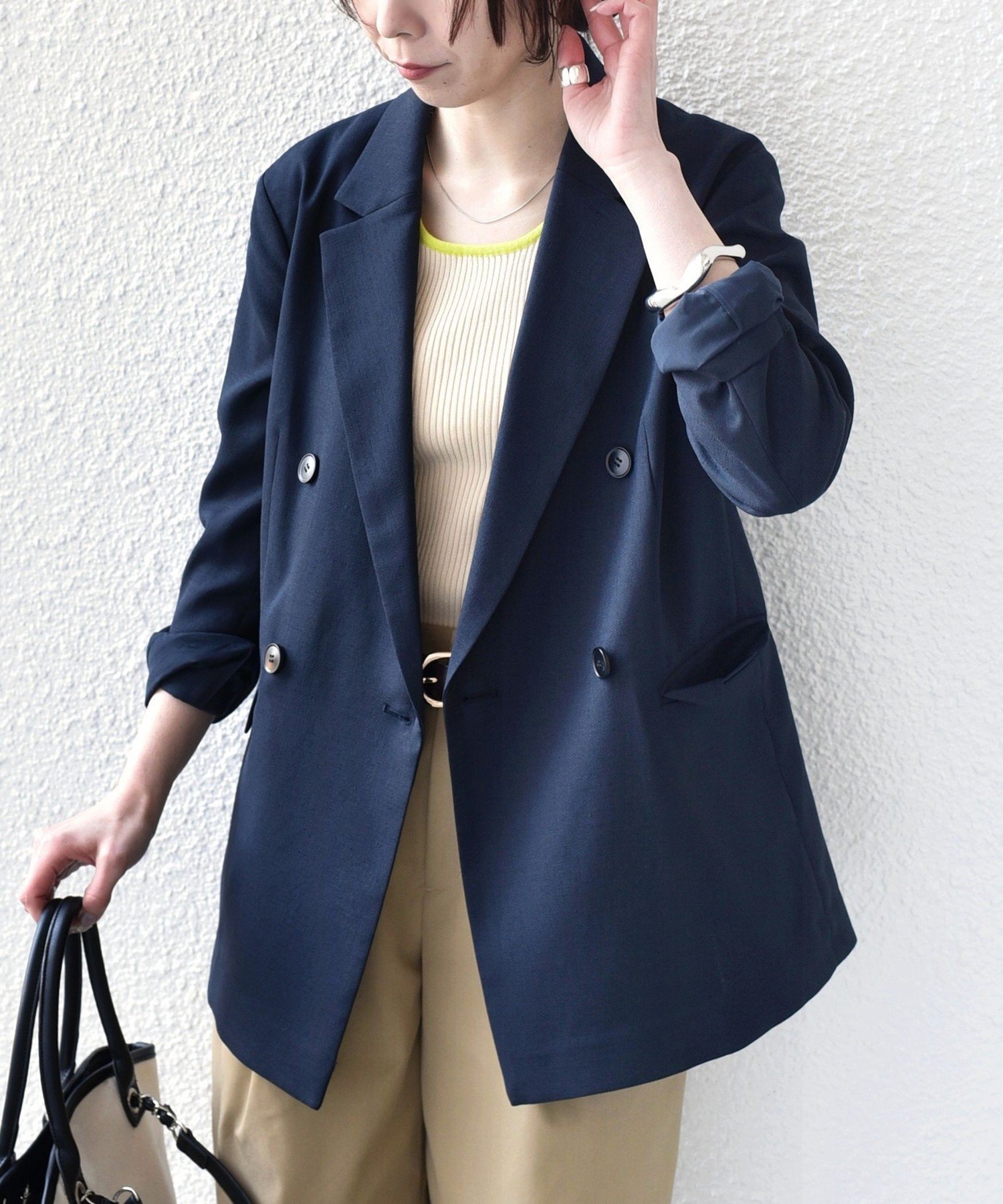 【シップス フォー ウィメン/SHIPS】のSHIPS Colors 手洗い可能 デラオックス ダブルボタン ジャケット2(セットアップ対応可能) インテリア・キッズ・メンズ・レディースファッション・服の通販 founy(ファニー) ファッション Fashion レディースファッション Fashion for Women アウター Coat / Outerwear Collection レディースジャケット・軽アウター Jackets 今季 This Season, Current Season ジャケット Jacket, Outerwear セットアップ Set-Up, Coordinated Outfit ダブル Double, Double-Breasted デニム Denim, Jeans Material 人気 Popular, Best Seller メンズ Men's, Menswear リネン Linen, Linen Fabric アウトレット Outlet / Clearance おすすめ Recommended / Our Picks セレモニー Ceremony ビジネス 仕事 通勤 Business / Work / Commuting 2026年 2026 ネイビー|ID: prp329100004872171 ipo3291000000036331949