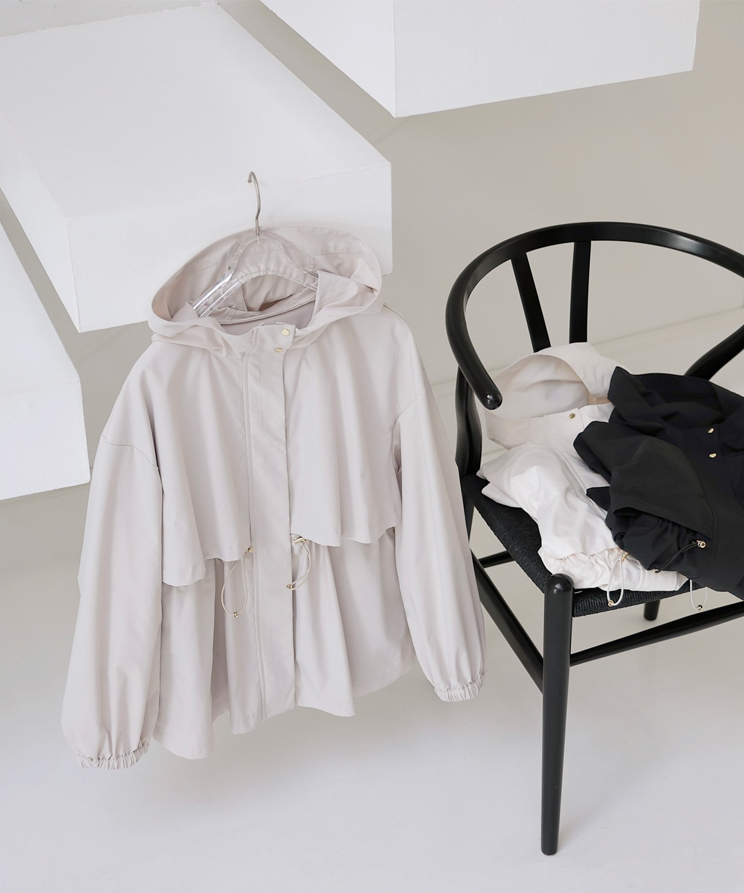 【ナチュラル ビューティー ベーシック/NATURAL BEAUTY BASIC】の毎日これ.週7ペプラムフーディブルゾン インテリア・キッズ・メンズ・レディースファッション・服の通販 founy(ファニー) ファッション Fashion レディースファッション Fashion for Women アウター Coat / Outerwear Collection ブルゾンジャケット・スポーティアウター Blouson Jackets ドローコード Drawcord, Drawstring Cord ベーシック Basic, Essential ペプラム Peplum, Flared Hem ポケット Pocket, Pocket Detail グレージュ3|ID: prp329100004872172 ipo3291000000036331971