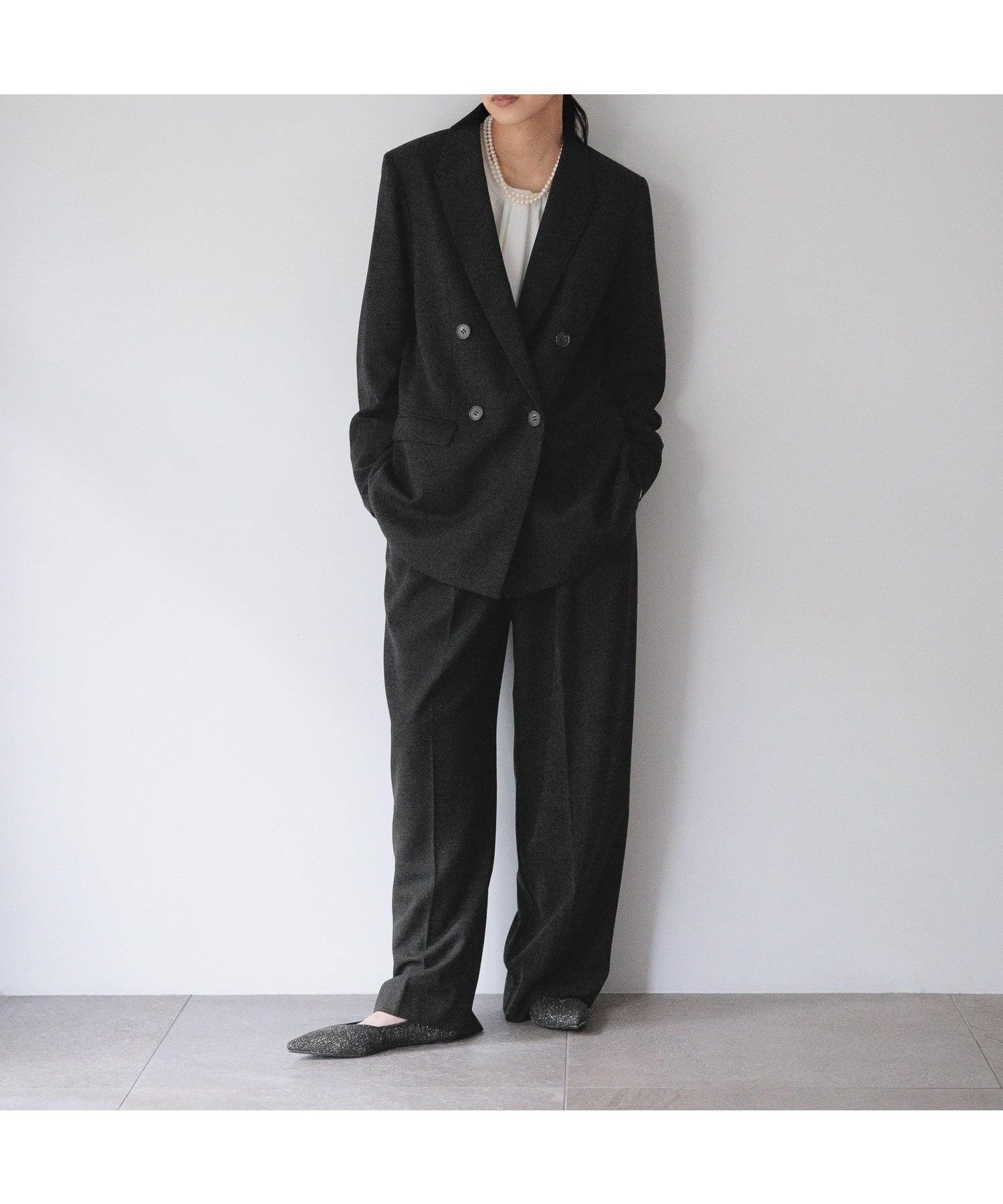 【ローリーズファーム/LOWRYS FARM】のdaymeダブルジャケット インテリア・キッズ・メンズ・レディースファッション・服の通販 founy(ファニー) ファッション Fashion レディースファッション Fashion for Women アウター Coat / Outerwear Collection レディースジャケット・軽アウター Jackets おすすめ Recommended / Our Picks ジャケット Jacket, Outerwear セットアップ Set-Up, Coordinated Outfit ダブル Double, Double-Breasted フェミニン Feminine, Girly マニッシュ Mannish, Boyish レース Lace, Lace Fabric ワイド Wide, Wide Fit ブラック|ID: prp329100004872178 ipo3291000000036332251