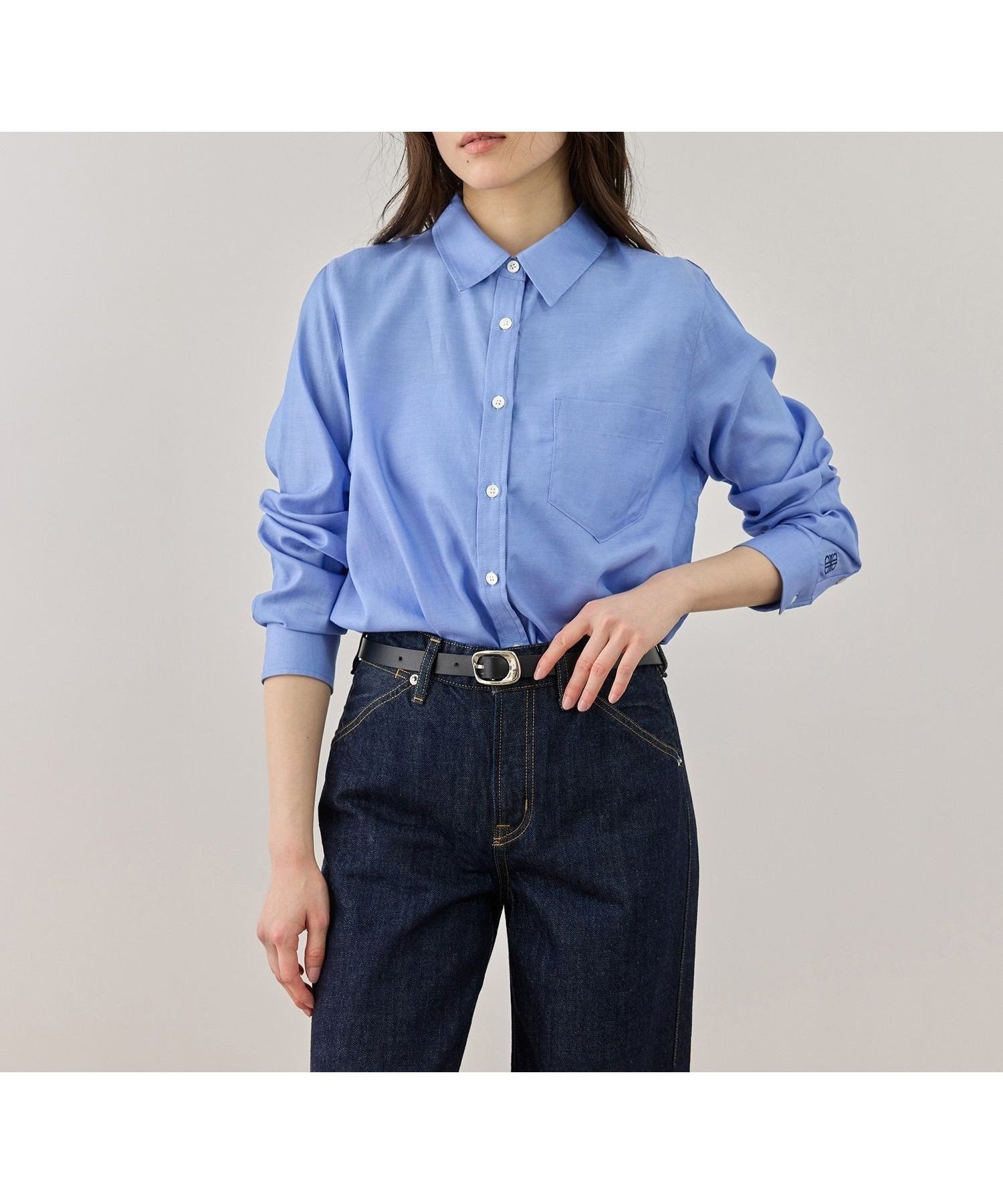 【アダム エ ロペ/ADAM ET ROPE'】の【PROTAGONISTA for ADAM ET ROPE 】別注 キュプラシャツ 人気、トレンドファッション・服の通販 founy(ファニー) 　ファッション　Fashion　レディースファッション　Fashion for Women　トップス・カットソー　Cut & Sew Tops　シャツ・ブラウス・オフィスカジュアル　Elegant Blouses & Button-Ups　キュプラ　Cupro, Eco Fabric　クラシック　Classic, Timeless Style　コレクション　Collection, Seasonal Line　コンパクト　Compact, Small Size　スウェット / スエット　Sweatshirt, Sweatwear　別注　Limited Edition, Custom Order　リラックス　Relax, Relaxed Fit　2026年　2026　 other-1|ID: prp329100004872185 ipo3291000000036332468