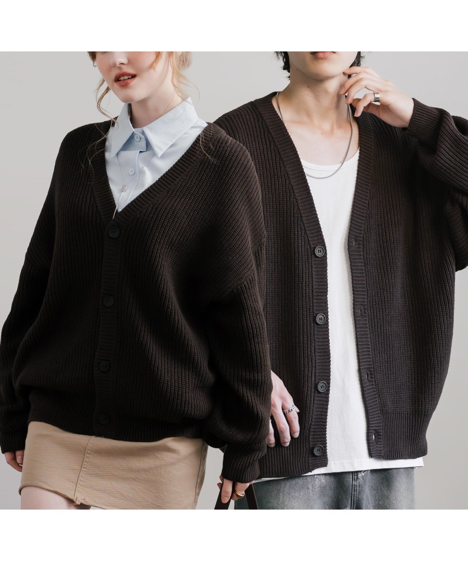 【ロッキーモンロー/Rocky Monroe】のオーバーサイズ ハイバルキーウォッシャブルニットカーディガン インテリア・キッズ・メンズ・レディースファッション・服の通販 founy(ファニー) ファッション Fashion レディースファッション Fashion for Women トップス・カットソー Cut & Sew Tops ニット Knit Tops & Sweaters カーディガン・羽織り Layered Style Cardigans アクリル Acrylic Material インナー Innerwear スラックス Slacks, Dress Pants デニム Denim, Jeans Material トレンド Trend, Trending Now バランス Balance, Style Balance メンズ Men's, Menswear リラックス Relax, Relaxed Fit ルーズ Loose, Oversized 再入荷 Restock / Back in Stock おすすめ Recommended / Our Picks ブラウン|ID: prp329100004872187 ipo3291000000036332512