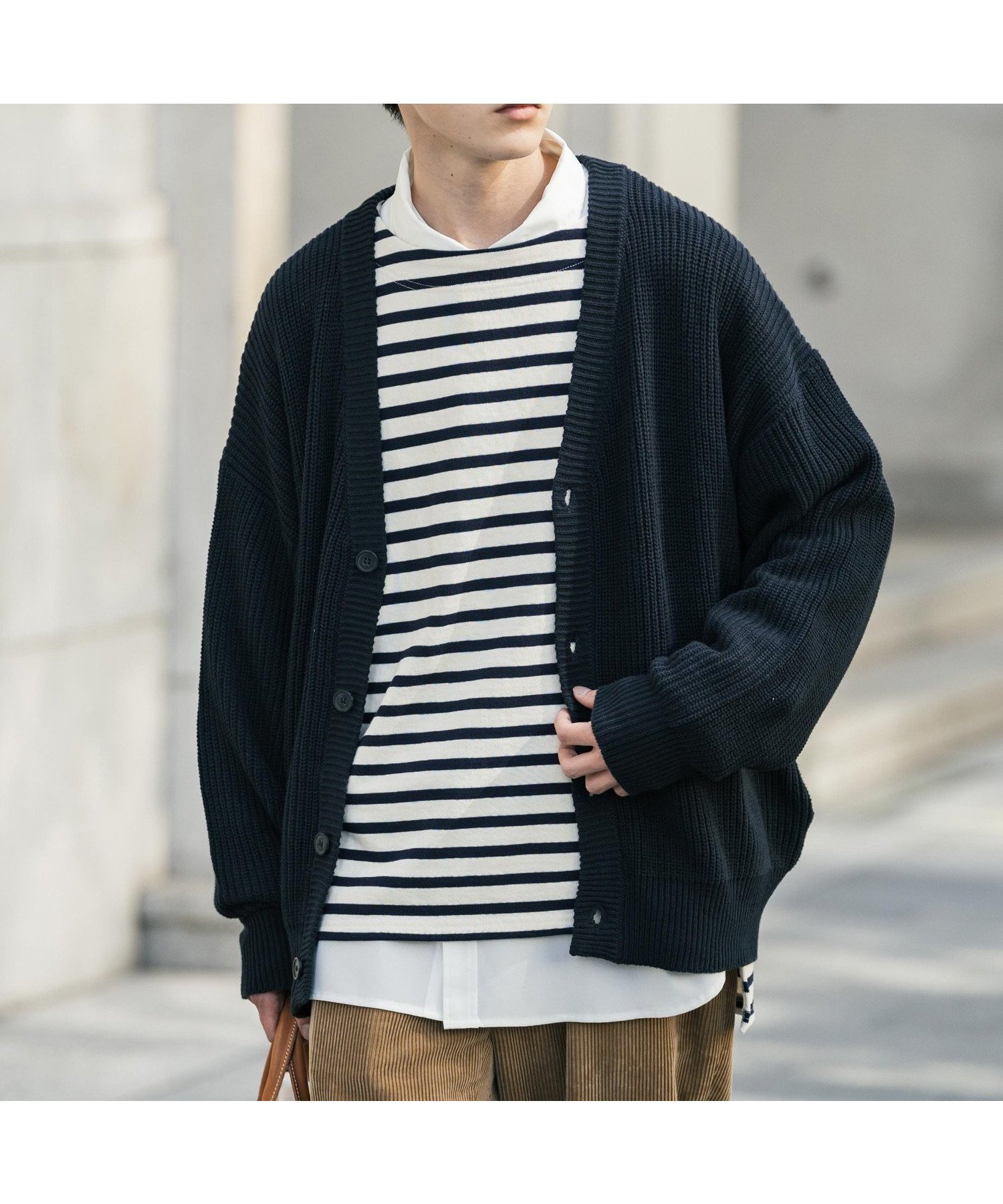 【ロッキーモンロー/Rocky Monroe】のオーバーサイズ ハイバルキーウォッシャブルニットカーディガン インテリア・キッズ・メンズ・レディースファッション・服の通販 founy(ファニー) ファッション Fashion レディースファッション Fashion for Women トップス・カットソー Cut & Sew Tops ニット Knit Tops & Sweaters カーディガン・羽織り Layered Style Cardigans アクリル Acrylic Material インナー Innerwear スラックス Slacks, Dress Pants デニム Denim, Jeans Material トレンド Trend, Trending Now バランス Balance, Style Balance メンズ Men's, Menswear リラックス Relax, Relaxed Fit ルーズ Loose, Oversized 再入荷 Restock / Back in Stock おすすめ Recommended / Our Picks ネイビー|ID: prp329100004872187 ipo3291000000036332523