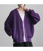 【ロッキーモンロー/Rocky Monroe】のオーバーサイズ ハイバルキーウォッシャブルニットカーディガン 人気、トレンドファッション・服の通販 founy(ファニー) ファッション Fashion レディースファッション Fashion for Women トップス・カットソー Cut & Sew Tops ニット Knit Tops & Sweaters カーディガン・羽織り Layered Style Cardigans アクリル Acrylic Material インナー Innerwear スラックス Slacks, Dress Pants デニム Denim, Jeans Material トレンド Trend, Trending Now バランス Balance, Style Balance メンズ Men's, Menswear リラックス Relax, Relaxed Fit ルーズ Loose, Oversized 再入荷 Restock / Back in Stock おすすめ Recommended / Our Picks thumbnail パープル|ID: prp329100004872187 ipo3291000000036332524
