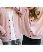 【ロッキーモンロー/Rocky Monroe】のオーバーサイズ ハイバルキーウォッシャブルニットカーディガン 人気、トレンドファッション・服の通販 founy(ファニー) ファッション Fashion レディースファッション Fashion for Women トップス・カットソー Cut & Sew Tops ニット Knit Tops & Sweaters カーディガン・羽織り Layered Style Cardigans アクリル Acrylic Material インナー Innerwear スラックス Slacks, Dress Pants デニム Denim, Jeans Material トレンド Trend, Trending Now バランス Balance, Style Balance メンズ Men's, Menswear リラックス Relax, Relaxed Fit ルーズ Loose, Oversized 再入荷 Restock / Back in Stock おすすめ Recommended / Our Picks thumbnail ピンク|ID: prp329100004872187 ipo3291000000036332532