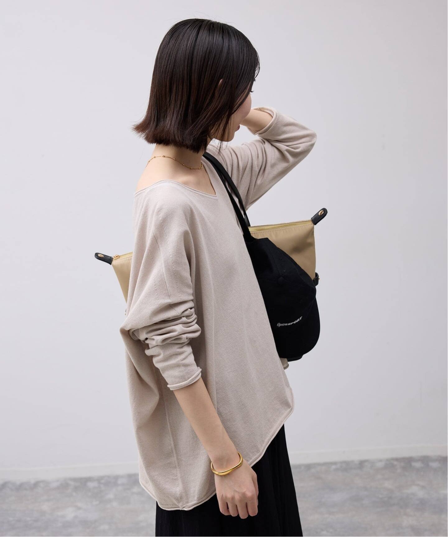 【スローブ イエナ/SLOBE IENA】のERISILK Mixオーバーニット インテリア・キッズ・メンズ・レディースファッション・服の通販 founy(ファニー) ファッション Fashion レディースファッション Fashion for Women トップス・カットソー Cut & Sew Tops ニット Knit Tops & Sweaters 2026年 2026 シアー Sheer, See-Through リラックス Relax, Relaxed Fit エレガント 上品 Elegant 夏 Summer 長袖 Long Sleeve, Full Sleeve グレーA|ID: prp329100004872192 ipo3291000000036332740