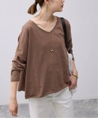 【スローブ イエナ/SLOBE IENA】のERISILK Mixオーバーニット 人気、トレンドファッション・服の通販 founy(ファニー) ファッション Fashion レディースファッション Fashion for Women トップス・カットソー Cut & Sew Tops ニット Knit Tops & Sweaters 2026年 2026 シアー Sheer, See-Through リラックス Relax, Relaxed Fit エレガント 上品 Elegant 夏 Summer 長袖 Long Sleeve, Full Sleeve thumbnail ブラウン|ID: prp329100004872192 ipo3291000000036332743