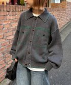 【チャオパニックティピー/CIAOPANIC TYPY】の【SOUNDS GOOOOD】製品染めニットジャケット 人気、トレンドファッション・服の通販 founy(ファニー) ファッション Fashion レディースファッション Fashion for Women アウター Coat / Outerwear Collection レディースジャケット・軽アウター Jackets アクセサリー Fashion Accessories カーディガン Cardigan, Knitwear ジャケット Jacket, Outerwear タンク Tank Top, Sleeveless Top デニム Denim, Jeans Material フロント Front, Front Design ミックス Mix, Mixed Style リラックス Relax, Relaxed Fit おすすめ Recommended / Our Picks エレガント 上品 Elegant thumbnail チャコールグレー|ID: prp329100004872196 ipo3291000000036332887