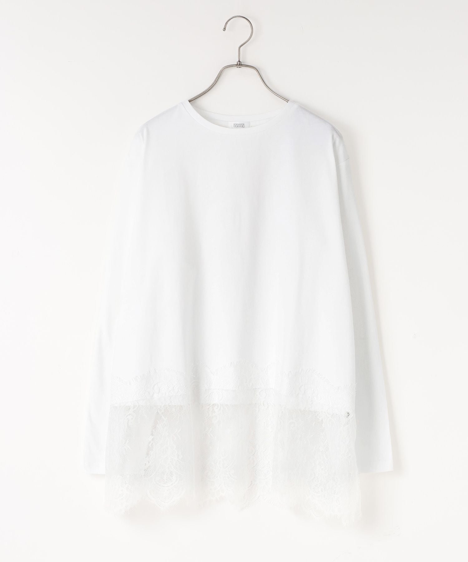 【ローリーズファーム/LOWRYS FARM】のレースレイヤードLS 人気、トレンドファッション・服の通販 founy(ファニー) 　ファッション　Fashion　レディースファッション　Fashion for Women　おすすめ　Recommended / Our Picks　シンプル　Simple, Minimal　ジャケット　Jacket, Outerwear　トレンド　Trend, Trending Now　ドッキング　Docking, Mixed Material　ボトム　Bottoms, Lower Wear　レース　Lace, Lace Fabric　羽織　Haori, Light Jacket　 other-1|ID: prp329100004872201 ipo3291000000036332975