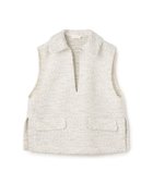 【トゥモローランド/TOMORROWLAND】のフリンジヤーンツイード プルオーバーベスト 12 ホワイト系|ID: prp329100004872204 ipo3291000000036333060