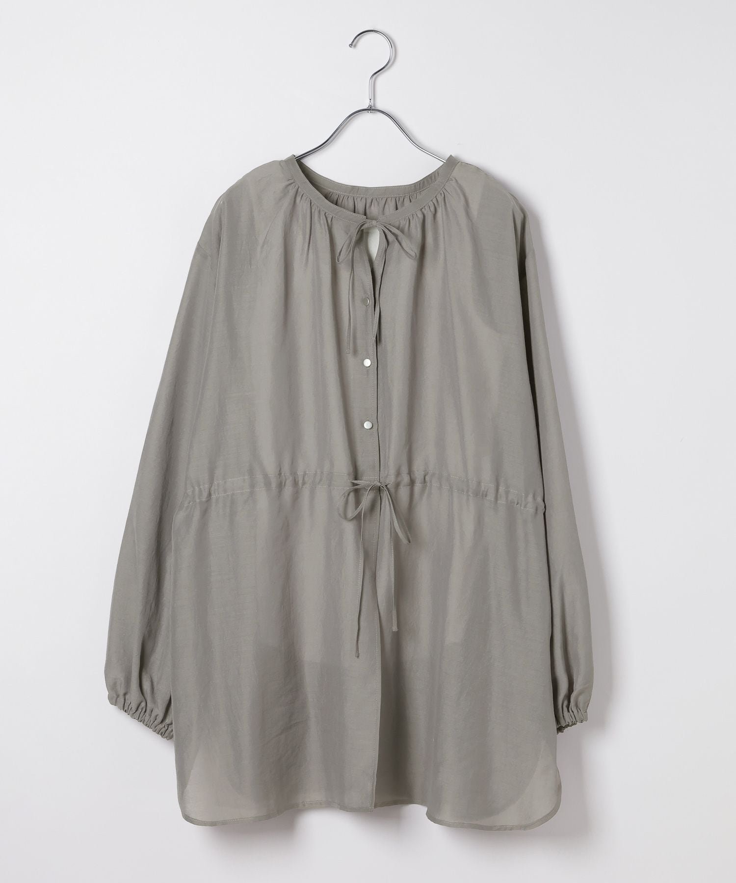 【レプシィム ローリーズファーム/LEPSIM LOWRYS FARM】の着回しブラウス《2点セット》 インテリア・キッズ・メンズ・レディースファッション・服の通販 founy(ファニー) ファッション Fashion レディースファッション Fashion for Women トップス・カットソー Cut & Sew Tops シャツ・ブラウス・オフィスカジュアル Elegant Blouses & Button-Ups おすすめ Recommended / Our Picks シルバー Silver, Metallic Silver デニム Denim, Jeans Material フロント Front, Front Design 定番 Standard, Basic Item 春 Spring グレー19|ID: prp329100004872209 ipo3291000000036333327