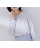 【ナチュラル ビューティー ベーシック/NATURAL BEAUTY BASIC】のネックタックブラウス 人気、トレンドファッション・服の通販 founy(ファニー) ファッション Fashion レディースファッション Fashion for Women トップス・カットソー Cut & Sew Tops シャツ・ブラウス・オフィスカジュアル Elegant Blouses & Button-Ups おすすめ Recommended / Our Picks ジャケット Jacket, Outerwear スリット Slit, Slit Detail エレガント 上品 Elegant thumbnail ライトグレー|ID: prp329100004872210 ipo3291000000036333351