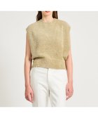 【エストネーション/ESTNATION】のラメノースリーブニット PERMANENT ゴールド|ID: prp329100004872213 ipo3291000000036333475