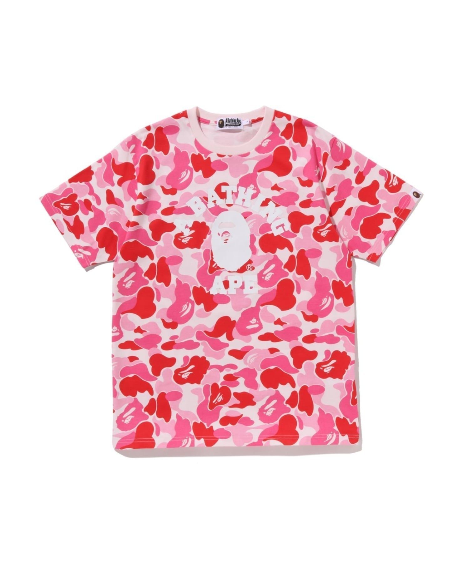 【ア ベイシング エイプ/A BATHING APE】のABC CAMO COLLEGE TEE 人気、トレンドファッション・服の通販 founy(ファニー) ファッション Fashion レディースファッション Fashion for Women インナー Innerwear コレクション Collection, Seasonal Line ショート Short, Short Length スリーブ Sleeve, Long Sleeve / Short Sleeve パターン Pattern, Design Print フロント Front, Front Design プリント Print, Printed Pattern ラバー Rubber, Rubber Sole 人気 Popular, Best Seller other-1|ID: prp329100004872215 ipo3291000000036333532